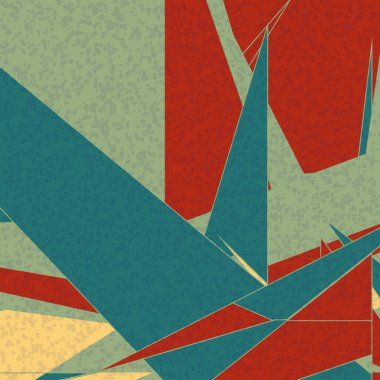 Soyut renkli geometrik arkaplan.