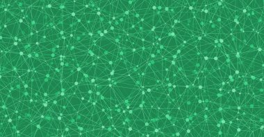 Düşük Çokgen Ağ hesaplama arkaplanı, vektör çizimi 