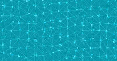 Düşük çokgen ağ hesaplamasının sanat arkaplan çizimi