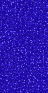 Düşük Çokgen Ağ hesaplama arkaplanı, vektör çizimi 