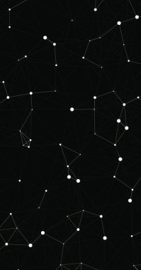 Ağ Ağları Hesaplama Sanatı arkaplan vektörü çizimi