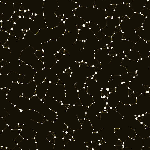 network mesh procedural art background illustration  