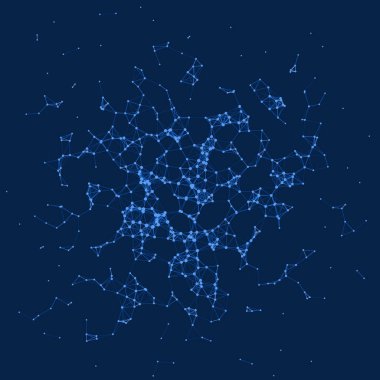 Ağ ağ ağ örgüsü işletim sanatı arkaplan illüstrasyonu 