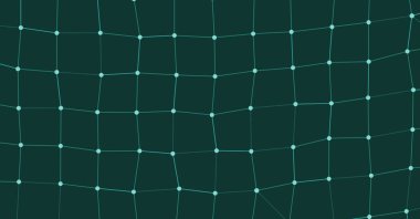 Ağ Ağı İşlem Sanatı arkaplan vektörü çizimi