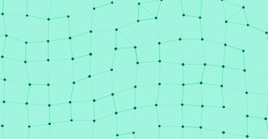 yeşil ağ ağ örgüsü işletim sanatı arkaplan illüstrasyonu