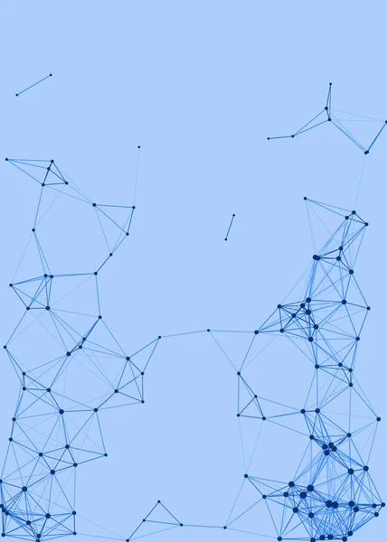 网络网格程序艺术蓝色背景说明 — 图库矢量图片