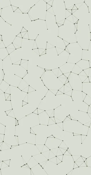 Illustration Vectorielle Fond Network Mesh Art Procédural — Image vectorielle
