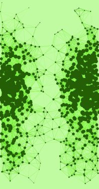 Ağ ağ ağ örgüsü işletim sanatı arkaplan illüstrasyonu 