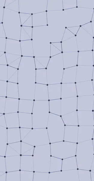 ネットワークメッシュの手順アートの背景ベクトル図 — ストックベクタ