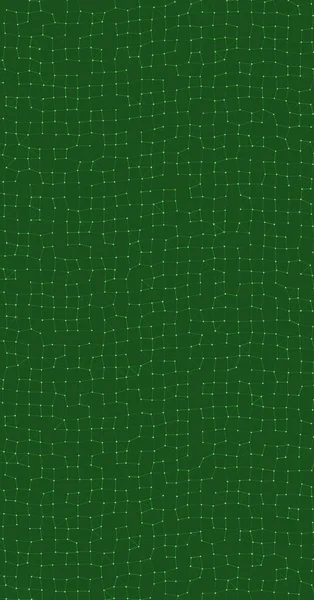 Rede Mesh Procedural Arte Verde Fundo Ilustração — Vetor de Stock