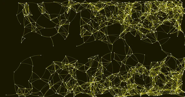 Ilustracja Tła Sieci Sztuki Proceduralnej — Wektor stockowy