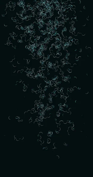 手続き型ブラックアートネットワークメッシュの背景イラスト — ストックベクタ