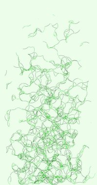Prosedür sanatı yeşil ağ ağ ağ arkaplan illüstrasyonu