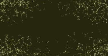 yeşil usul ağ ağ ağ ağ sanat arkaplanı illüstrasyonu 