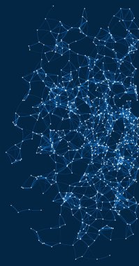 Prosedür siyah sanat ağı ağ ağ resimleme