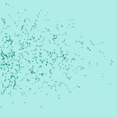 mavi ağ ağ örgü işleme sanatı arkaplan illüstrasyonu