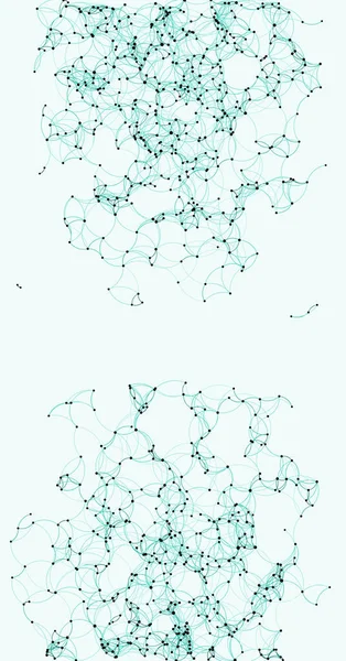 Сетевая Фоновая Иллюстрация — стоковый вектор