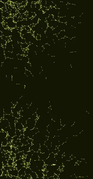 绿色程序网络网格艺术背景说明 — 图库矢量图片