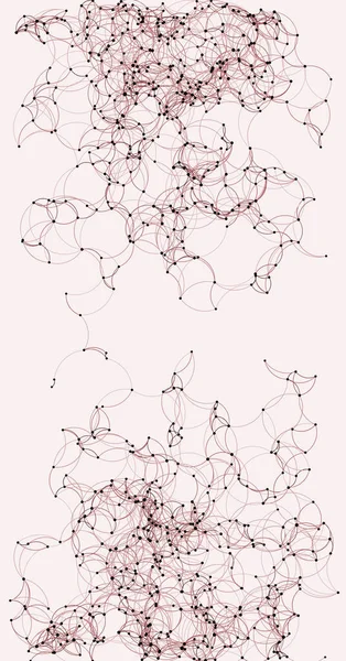 Arte Processual Rede Roxa Malha Fundo Ilustração — Vetor de Stock