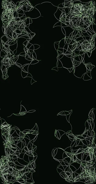 手続き型アートネットワークメッシュの背景イラスト — ストックベクタ