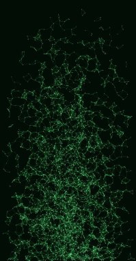 Ağ ağ ağ örgüsü işletim sanatı arkaplan illüstrasyonu