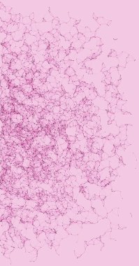 Prosedür sanatı ağı ağ ağ arkaplan illüstrasyonu