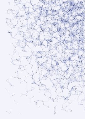 Ağ ağ ağ örgüsü işletim sanatı arkaplan illüstrasyonu