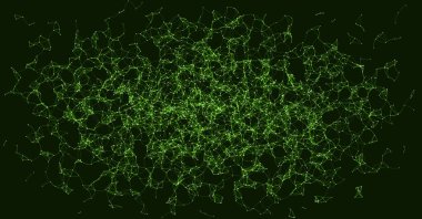 Ağ ağ ağ örgüsü işletim sanatı arkaplan illüstrasyonu