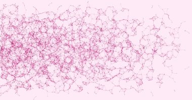 Ağ ağ ağ örgüsü işletim sanatı arkaplan illüstrasyonu