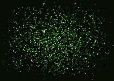 Ağ ağ ağ örgüsü işletim sanatı arkaplan illüstrasyonu