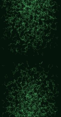 Prosedür sanatı ağı ağ ağ arkaplan illüstrasyonu