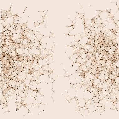 Ağ ağ ağ örgüsü işletim sanatı arkaplan illüstrasyonu