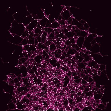 Ağ ağ ağ örgüsü işletim sanatı arkaplan illüstrasyonu 