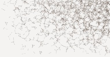 Ağ ağ ağ örgüsü işletim sanatı arkaplan illüstrasyonu