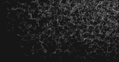 ağ örgüsü gelişigüzel sanatsal arkaplan illüstrasyonu