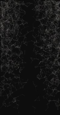 ağ örgüsü gelişigüzel sanatsal arkaplan illüstrasyonu 