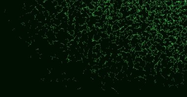 yeşil ağ ağ örgüsü işletim sanatı arkaplan illüstrasyonu 