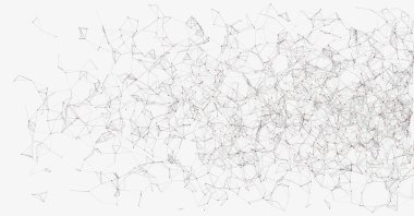 ağ örgüsü gelişigüzel sanatsal arkaplan illüstrasyonu 