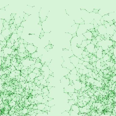 ağ örgüsü gelişigüzel sanatsal arkaplan illüstrasyonu 