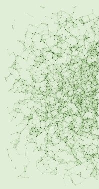 yeşil ağ ağ örgüsü işletim sanatı arkaplan illüstrasyonu 