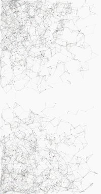 ağ örgüsü gelişigüzel sanatsal arkaplan illüstrasyonu