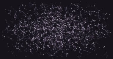 ağ örgüsü gelişigüzel sanatsal arkaplan illüstrasyonu 