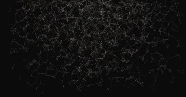 ağ örgüsü gelişigüzel sanatsal arkaplan illüstrasyonu 