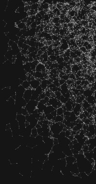ağ örgüsü gelişigüzel sanatsal arkaplan illüstrasyonu