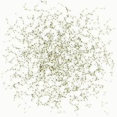 Ağ ağ ağ örgüsü işletim sanatı arkaplan illüstrasyonu