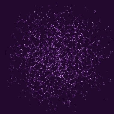 Ağ ağ ağ örgüsü işletim sanatı arkaplan illüstrasyonu