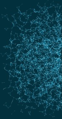 Ağ ağ ağ örgüsü işletim sanatı arkaplan illüstrasyonu