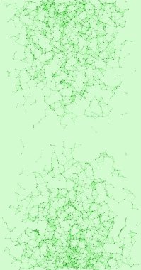 yeşil ağ ağ örgüsü işletim sanatı arkaplan illüstrasyonu 
