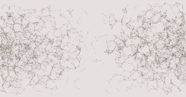 Ağ ağ ağ örgüsü işletim sanatı arkaplan illüstrasyonu