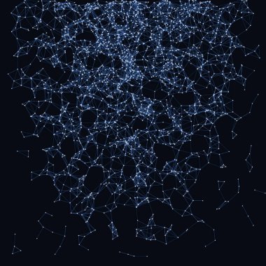 Ağ ağ ağ örgüsü işletim sanatı arkaplan illüstrasyonu